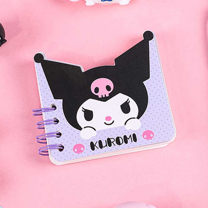 Kuromi Face Mini Note Pad