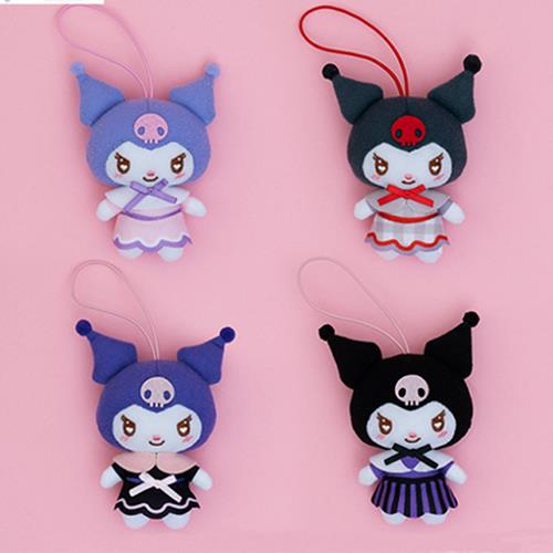 Kuromi Dress Collection Mascot Keychain 10Cm