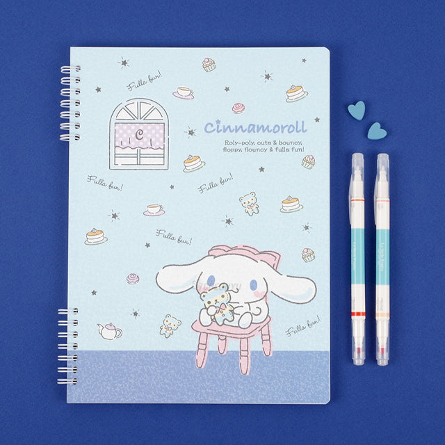 Cinnamoroll Blue B5 Spiral Notebook