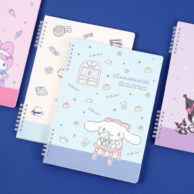 Cinnamoroll Blue B5 Spiral Notebook