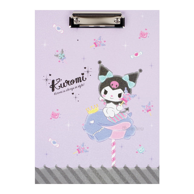 Kuromi Hologram Clip Board