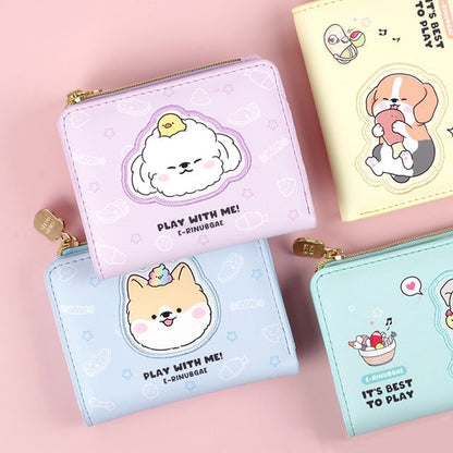 Cute Doggie Convex Decoration Purse