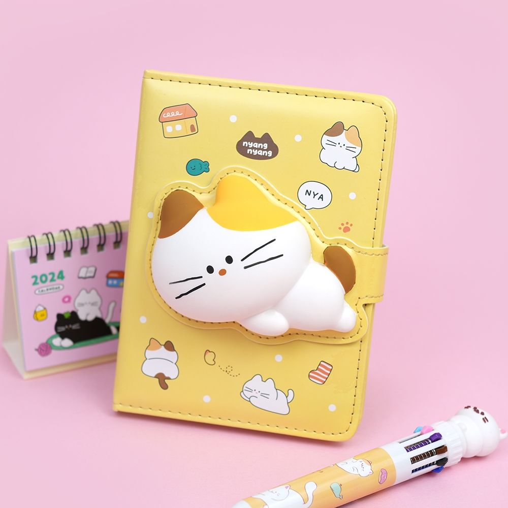 Cat Squishy Note