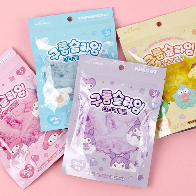 Sanrio Characters Cloud Slime With Sticker