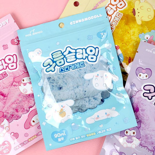 Sanrio Characters Cloud Slime With Sticker