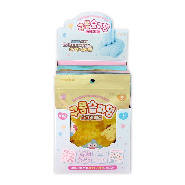 Sanrio Characters Cloud Slime With Sticker