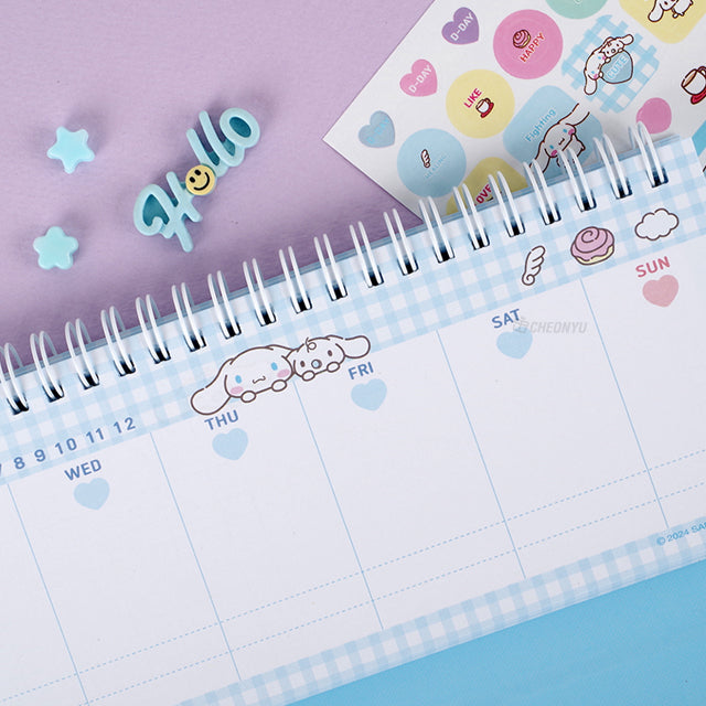 Cinnamoroll Weekly Planner