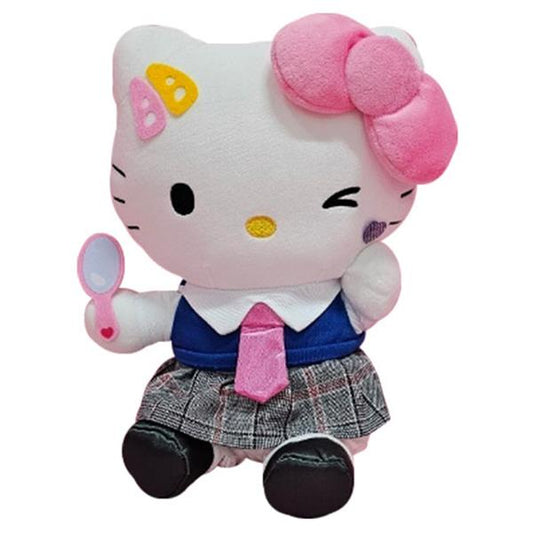 Sanrio School Look Plush - Hello Kitty 25Cm