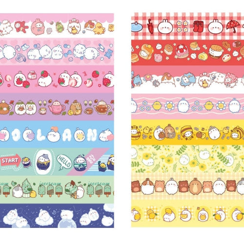 Molang Stamp &amp; Tape Set