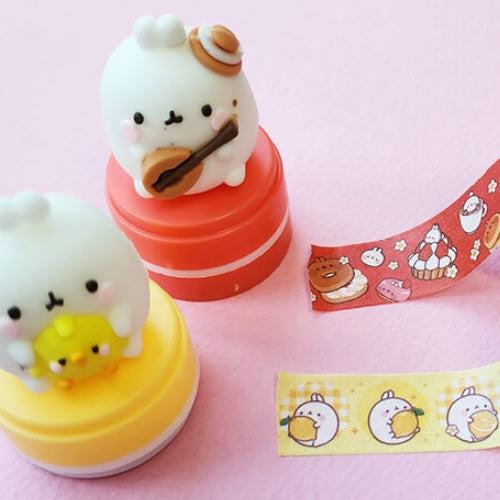 Molang Stamp & Tape Set