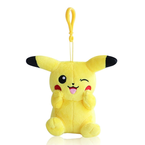 Pokemon Plush Keychain - Winking Pikachu