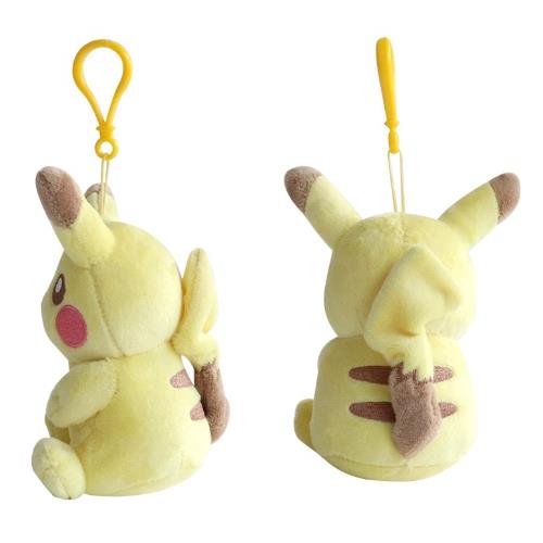 Pokemon Pastel Plush Clip - Pikachu