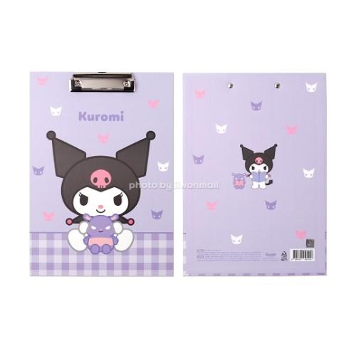 Sanrio Characters Clip Board - Kuromi