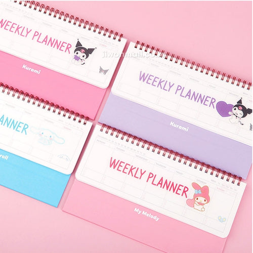 Sanrio Characters Desk Weekly Planner