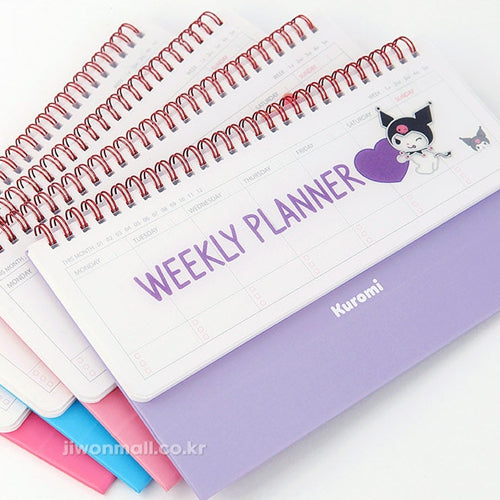 Sanrio Characters Desk Weekly Planner