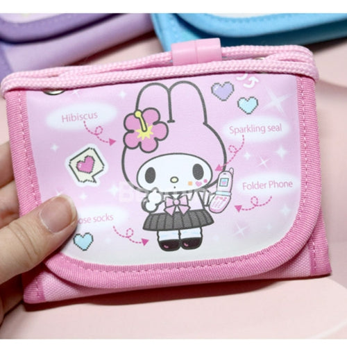 Sanrio Characters Velcro Necklace Wallet – Kawaii Co.